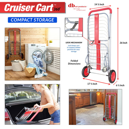 Cruiser Cart 360º, Red