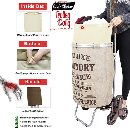 Stair Climber Laundry Trolley Dolly