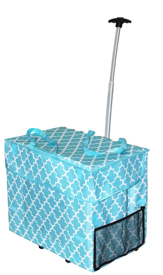 Trendy Wide Load Smart Cart Moroccan Tile