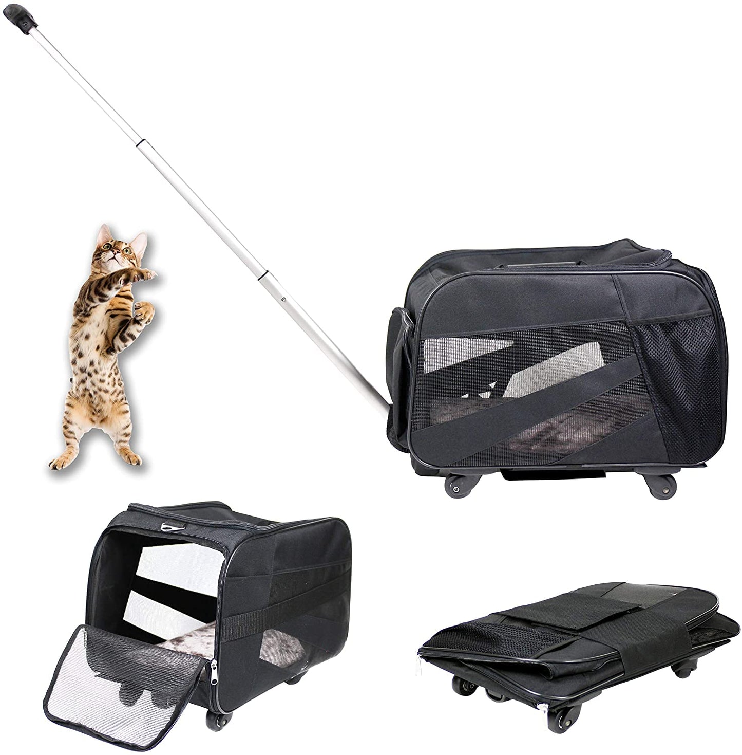 Pet Smart Cart - Black