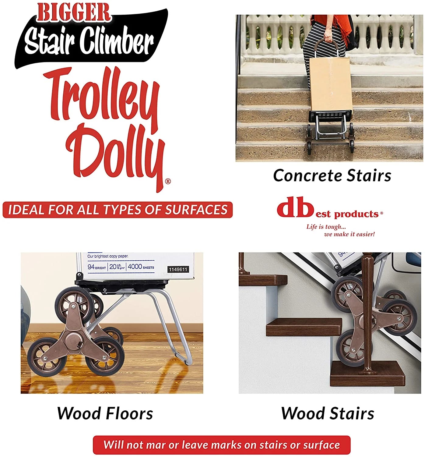 Stair Climber Bigger Trolley Dolly