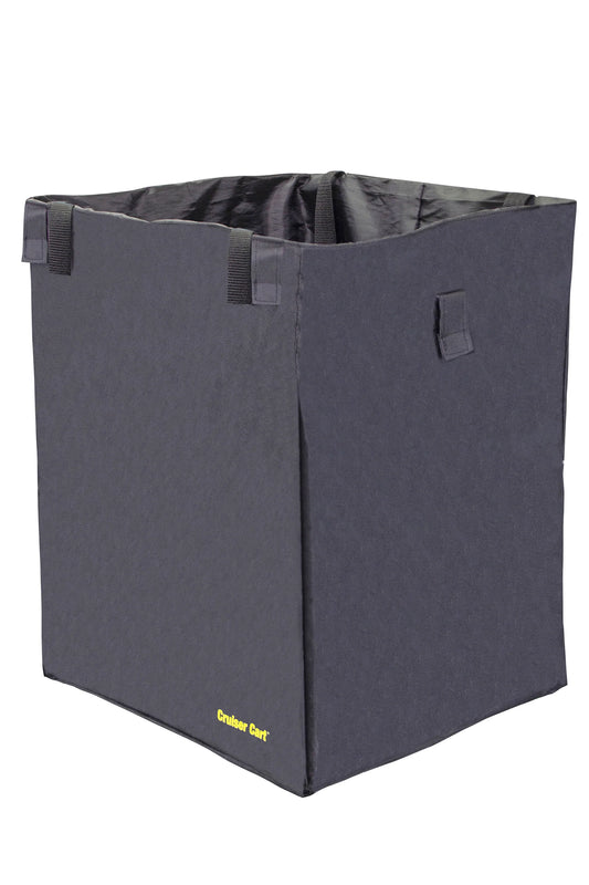 Cruiser Cart Deluxe Premium Liner Bag 15. 5" X 17" X 20. 5" (Only Cover, Handcart not Included) Shopping Laundry with Easy Detachable Hook and Loop Attachments Bolsa para Carritos de Compras
