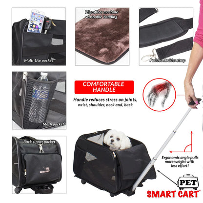 Pet Smart Cart - Black