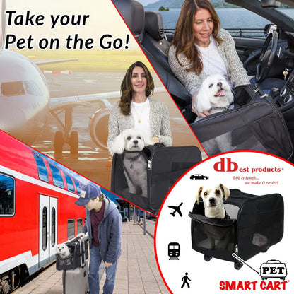 Pet Smart Cart - Black