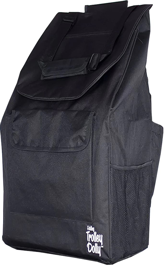 Bigger Trolley Dolly Bag Replacement - Black