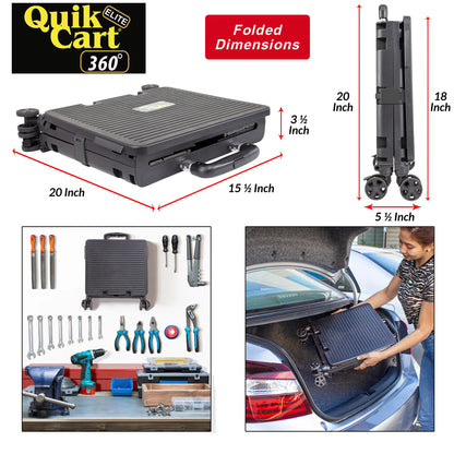 Quik Cart Elite 360, Black