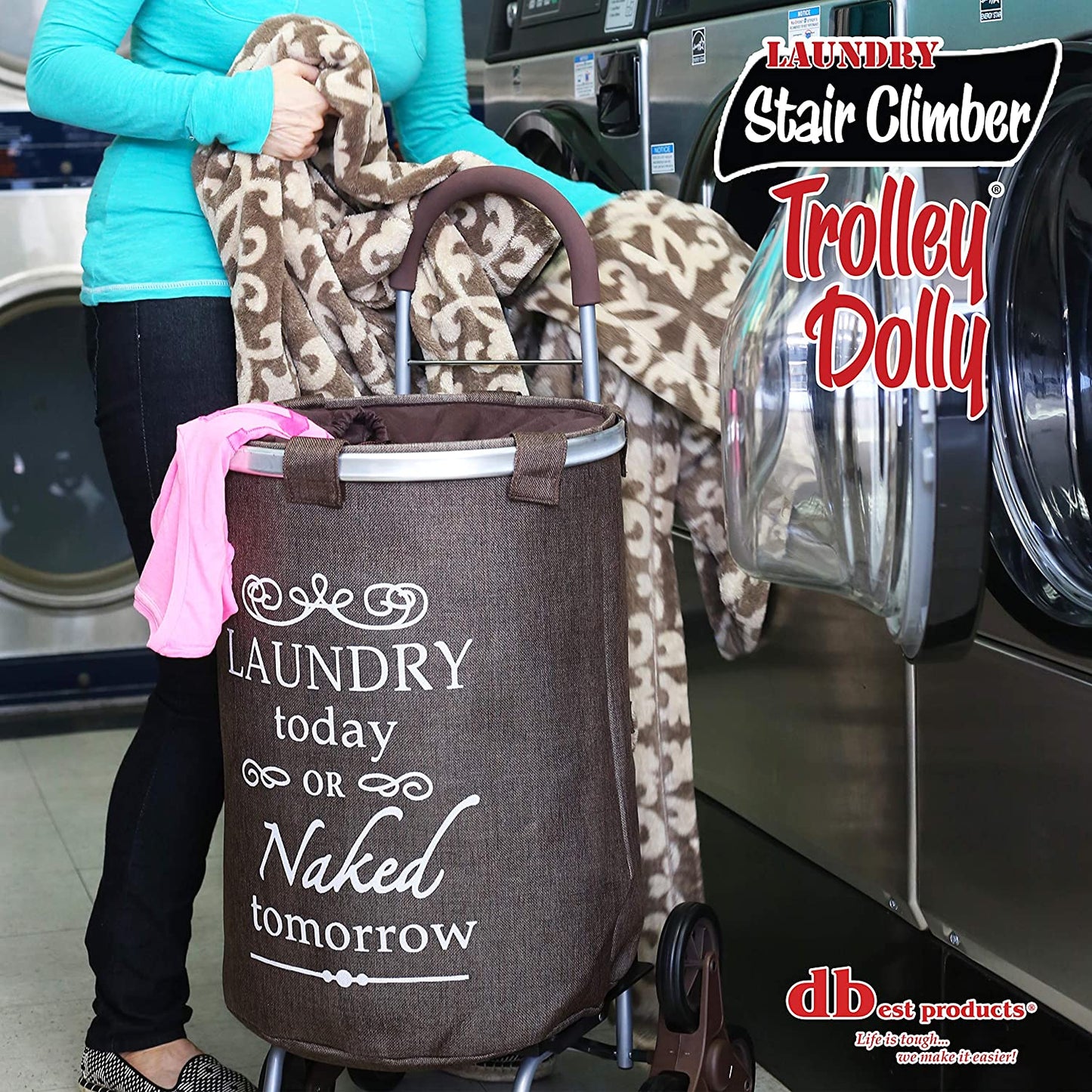 Stair Climber Laundry Trolley Dolly