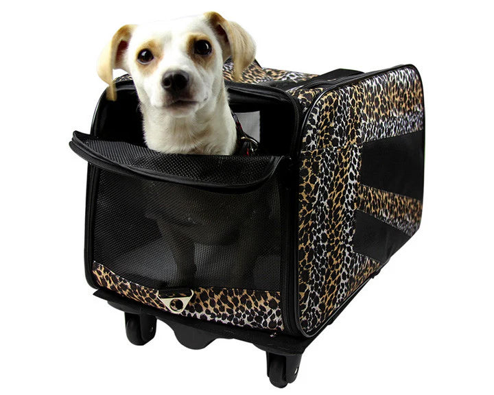 Pet Smart Cart - Leopard, Small
