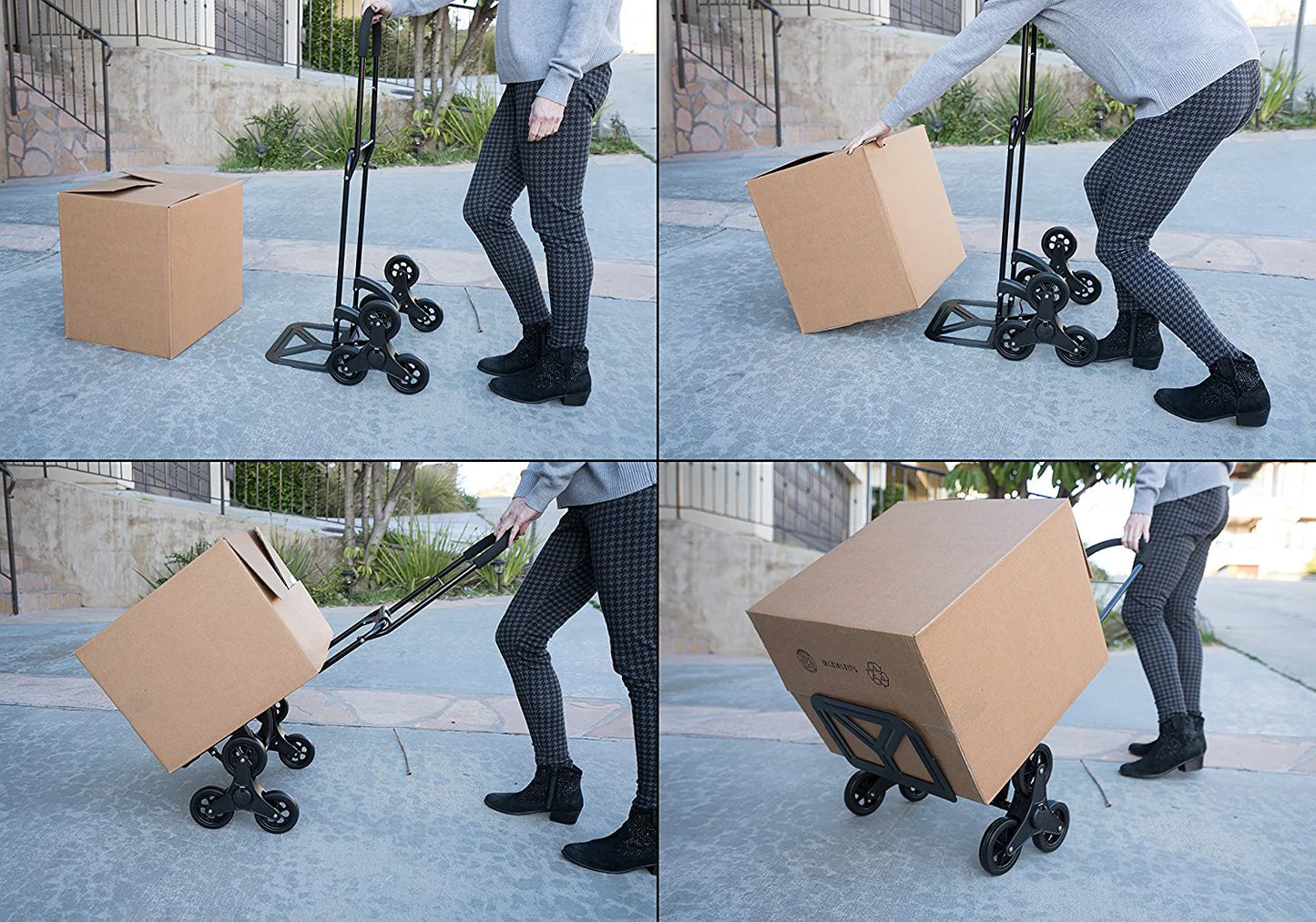 Trolley Dolly Stairglider- Black