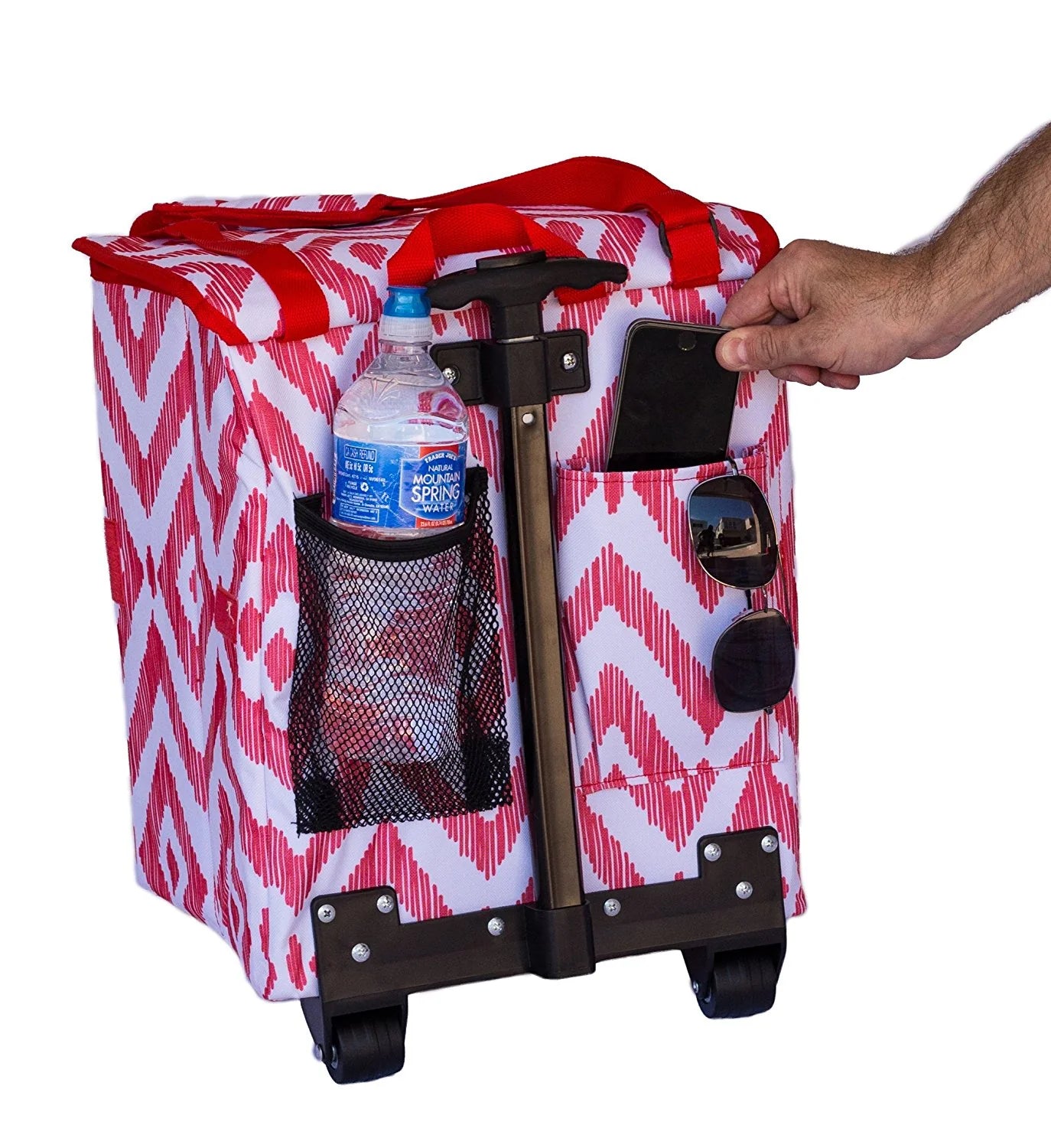 Cooler Smart Cart - Red Diamond