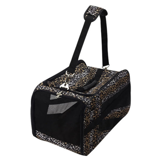 Pet Smart Cart Carrier - Leopard - Small