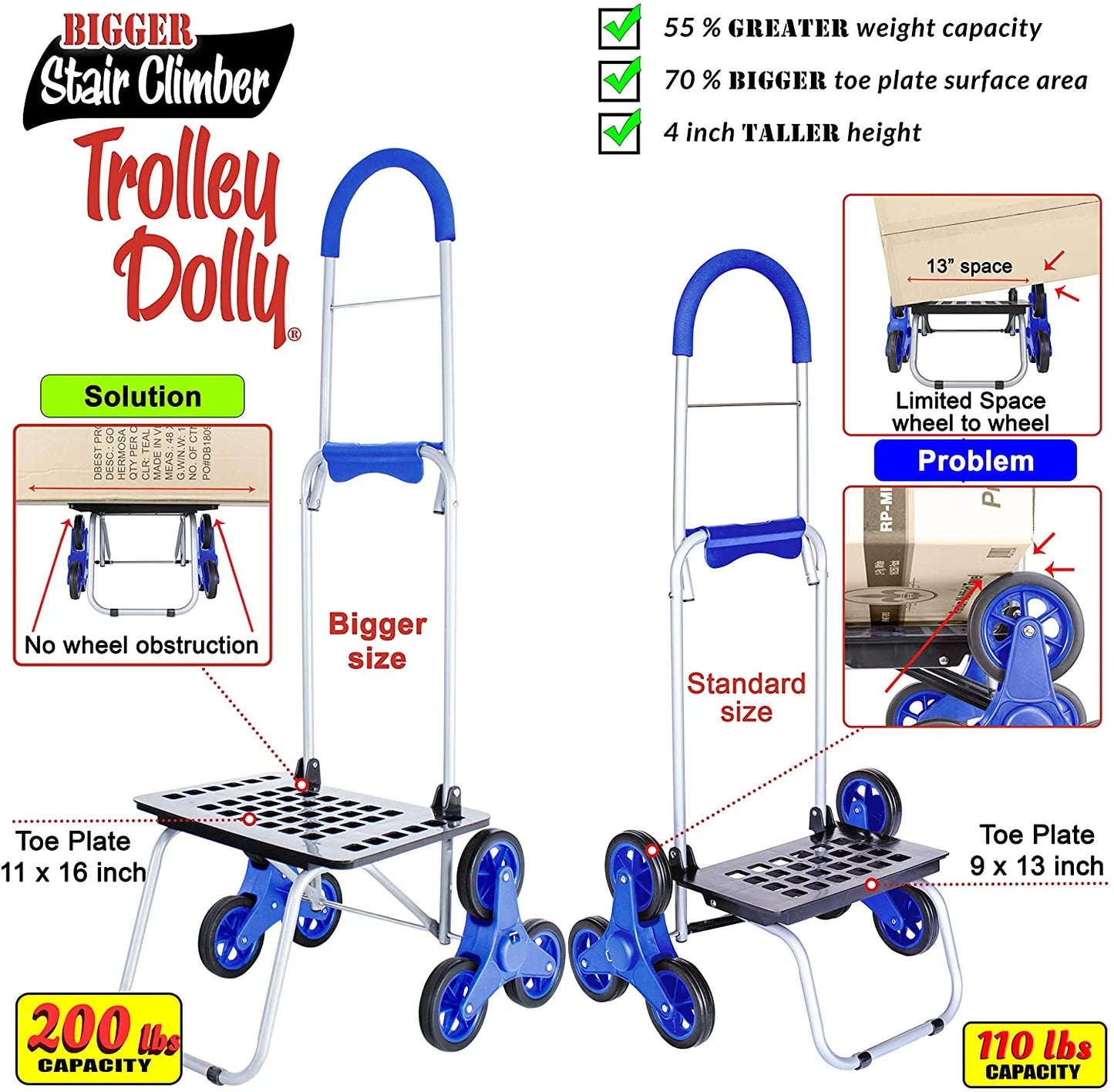 Stair Climber Bigger Trolley Dolly
