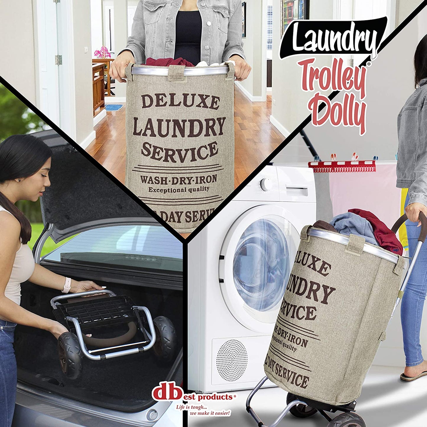 Laundry Trolley Dolly