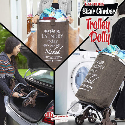 Stair Climber Laundry Trolley Dolly