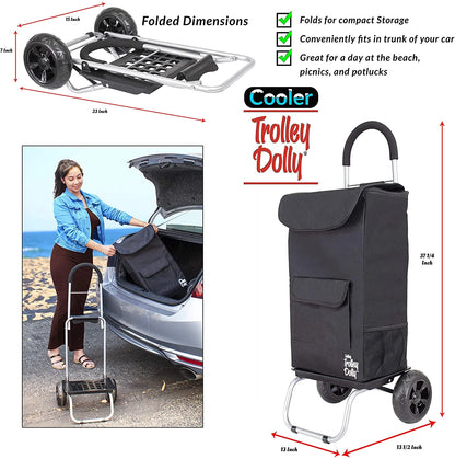 Cooler Trolley Dolly - Black