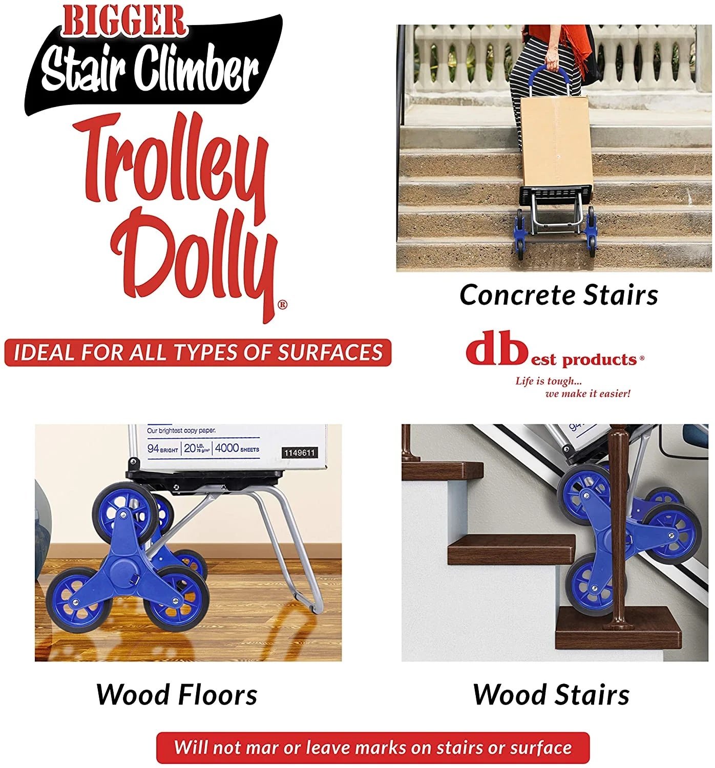 Stair Climber Bigger Trolley Dolly