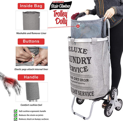 Stair Climber Laundry Trolley Dolly