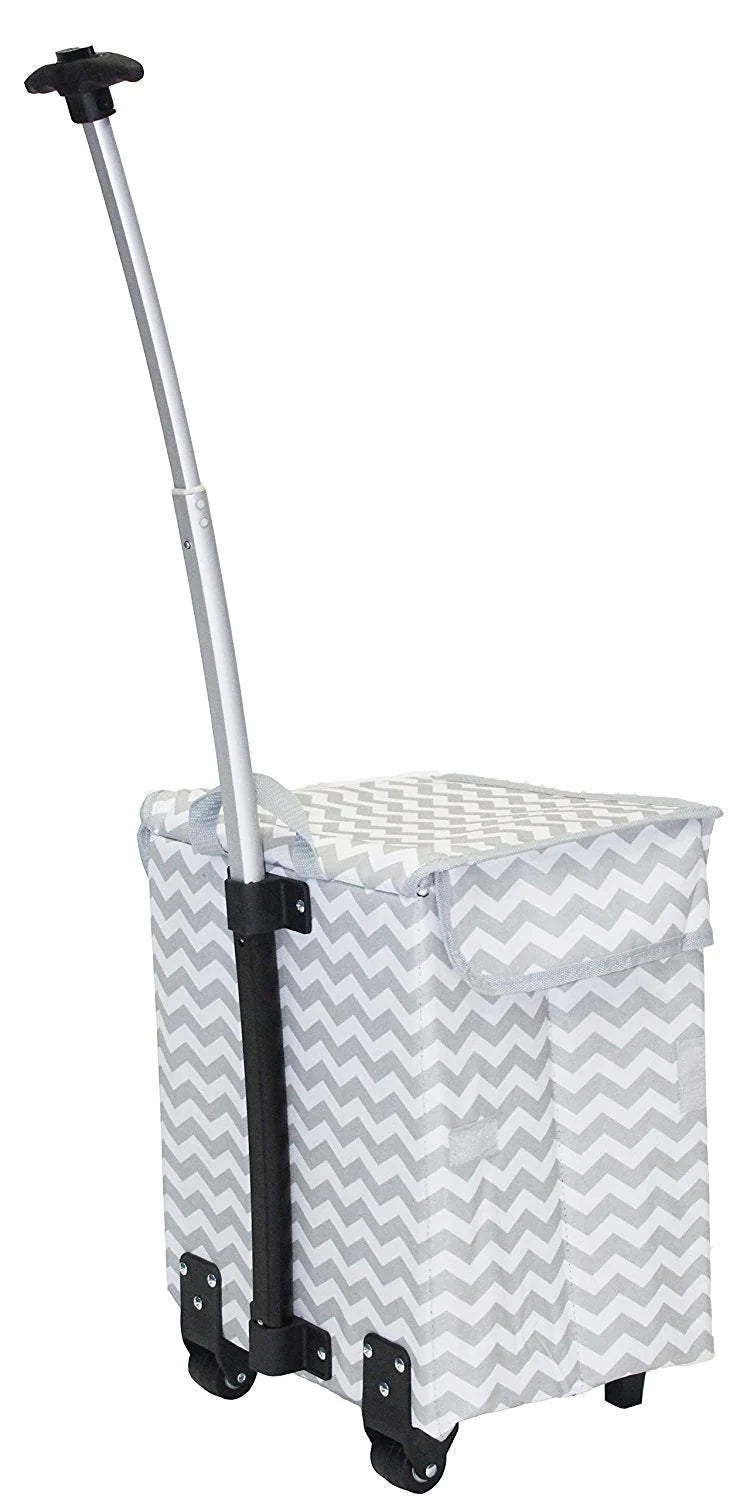 Trendy Smart Cart - Grey Chevron