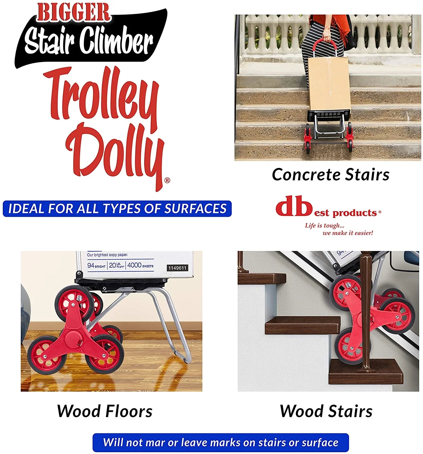 Stair Climber Bigger Trolley Dolly