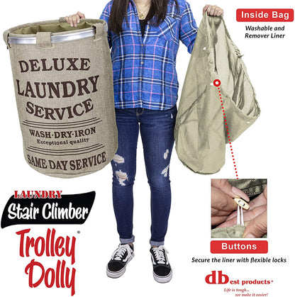 Stair Climber Laundry Trolley Dolly