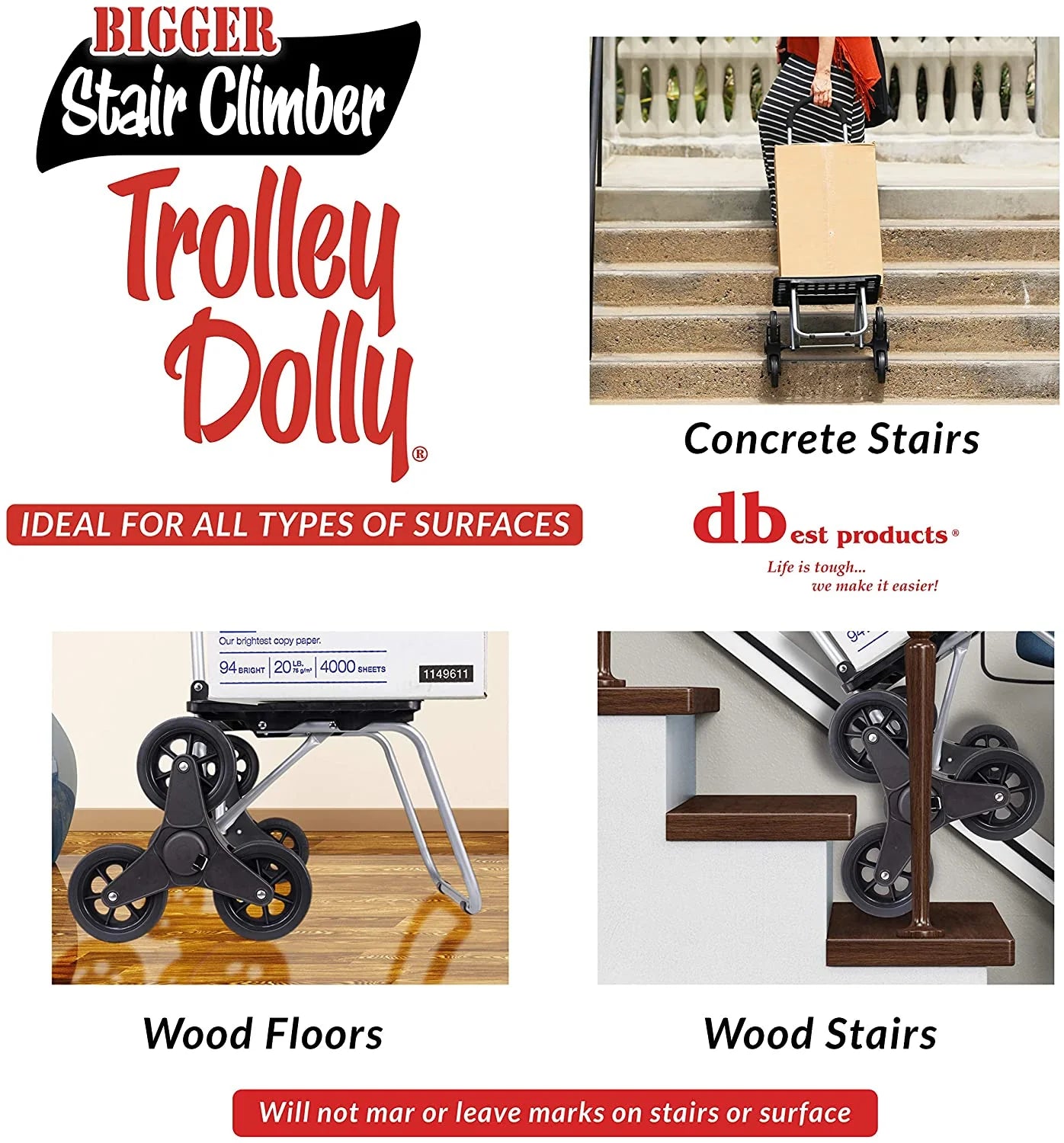 Stair Climber Bigger Trolley Dolly
