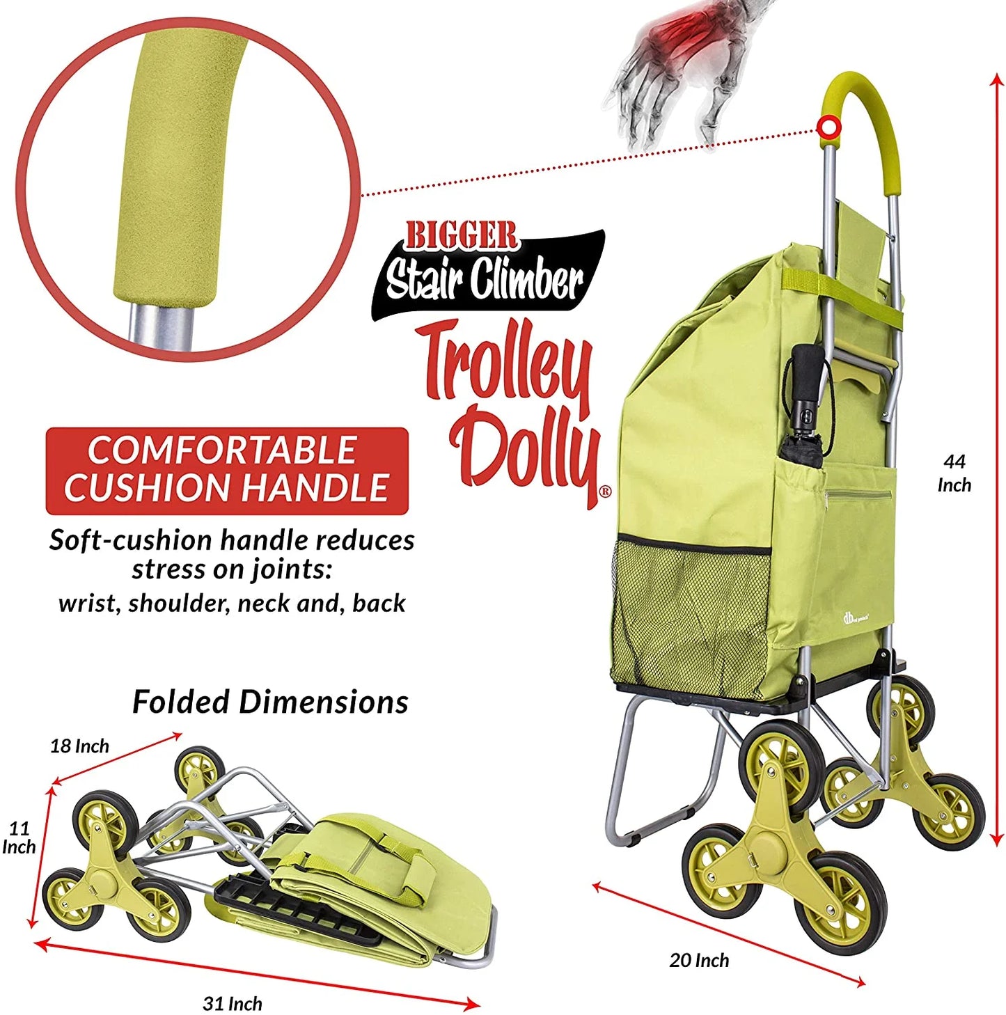 Pattern Stair Climber Bigger Trolley Dolly